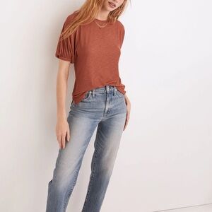Madewell Eastover Bubble-Sleeve Tee